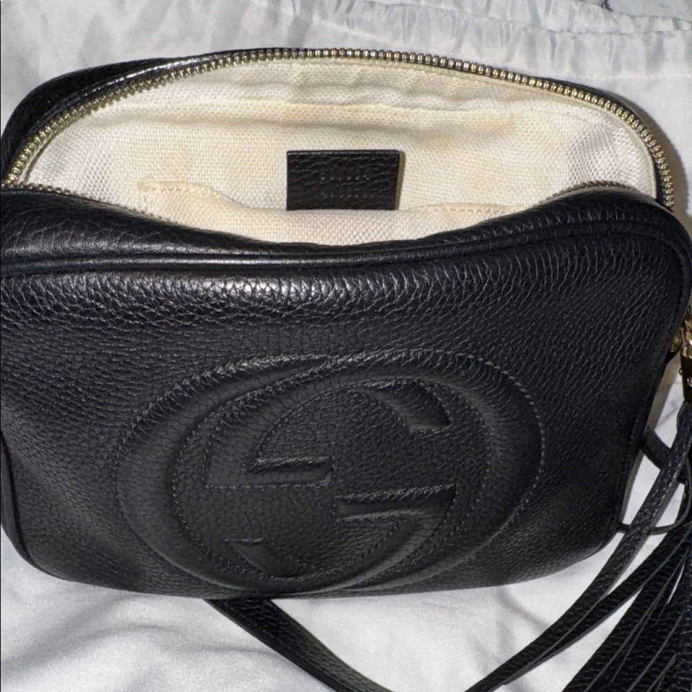 Gucci Black Leather Crossbody Bag - Picture 5 of 7